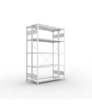 Fachbodenregal Grundregal 2000×1300×300 mm, 230 kg Fachlast 