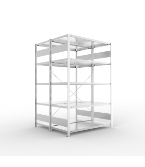 Fachbodenregal Grundregal 2000×1300×600 mm, 230 kg Fachlast 