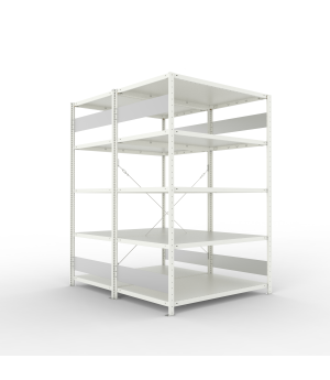 Fachbodenregal Grundregal 2000×1300×800 mm, 230 kg Fachlast 
