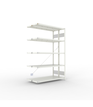Fachbodenregal Anbauregal 2000×1300×300 mm, 230 kg Fachlast 