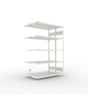 Fachbodenregal Anbauregal 2000×1300×400 mm, 230 kg Fachlast 
