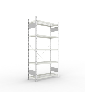 Drahtgitterfachbodenregal Grundregal 2000×1000×400 mm, 150 kg Fachlast – META