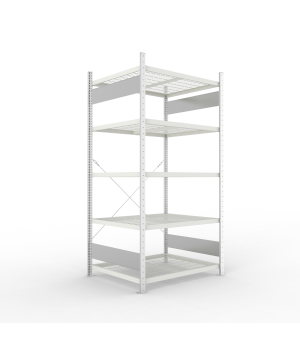 Fachbodenregal Grundregal 2000×1000×800 mm, 150 kg Fachlast 