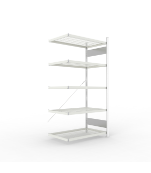 Fachbodenregal Anbauregal 2000×1000×600 mm, 150 kg Fachlast 