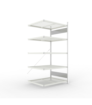 Fachbodenregal Anbauregal 2000×1000×800 mm, 150 kg Fachlast 