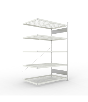 Fachbodenregal Anbauregal 2000×1300×800 mm, 150 kg Fachlast 