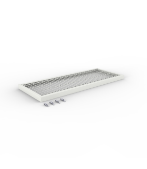 Zusatz-Drahtboden CLIP 1000 x 400 mm 150 kg RAL 7035 – META