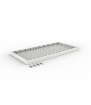 Zusatz-Drahtboden CLIP 1000 x 500 mm 150 kg RAL 7035 – META