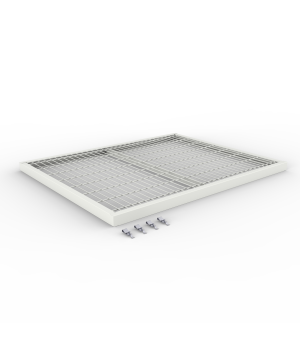 Zusatz-Drahtboden CLIP 1000 x 800 mm 150 kg RAL 7035 – META