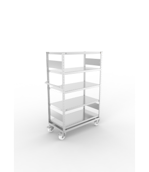 Fachbodenregal Komplettregal 1500×1000×500 mm, 100 kg Fachla