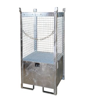 Fass-Stapelpalette FSP-1 D, für 1 Fass (200 l), 750×750×1590