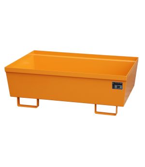 Auffangwanne 246 l, 1200×800×415 mm, Stahl lackiert, RAL 200