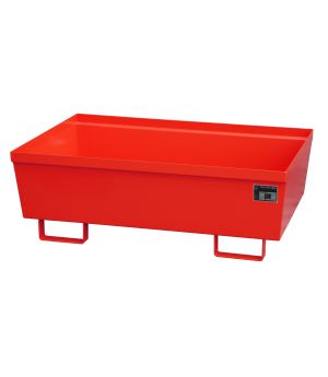 Auffangwanne 246 l, 1200×800×415 mm, Stahl lackiert, RAL 300