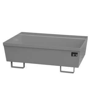 Auffangwanne 246 l, 1200×800×415 mm, Stahl lackiert, RAL 700