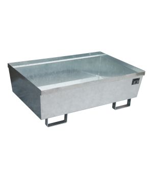 Auffangwanne 246 l, 1200×800×415 mm, Stahl feuerverzinkt