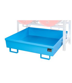 Auffangwanne 280 l, 1200×1200×335 mm, Stahl lackiert, RAL 50