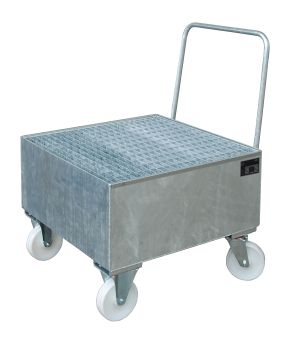 Auffangwanne 200 l, 800×920×1115 mm, Stahl feuerverzinkt, mi