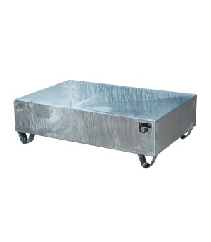 Auffangwanne 224 l, 1200×800×360 mm, Stahl feuerverzinkt