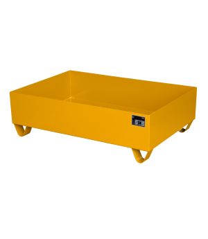 Auffangwanne 224 l, 1200×800×360 mm, Stahl lackiert, RAL 200