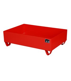 Auffangwanne 224 l, 1200×800×360 mm, Stahl lackiert, RAL 300