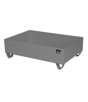Auffangwanne 224 l, 1200×800×360 mm, Stahl lackiert, RAL 700