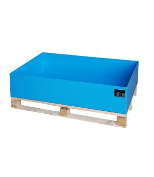 Auffangwanne 224 l, 1200×800×260 mm, Stahl lackiert, RAL 501