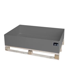 Auffangwanne 224 l, 1200×800×260 mm, Stahl lackiert, RAL 700