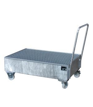 Auffangwanne 215 l, 800×1320×1115 mm, Stahl feuerverzinkt, m