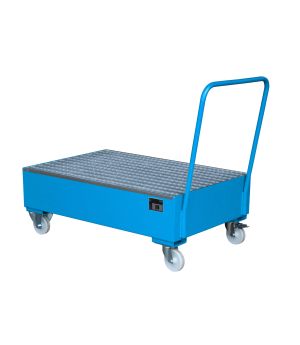 Auffangwanne 215 l, 800×1320×1115 mm, Stahl lackiert, mit Gi