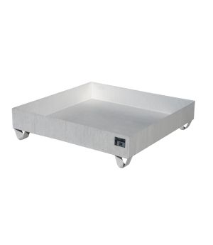 Auffangwanne 230 l, 1200×1200×285 mm, Stahl gebeizt