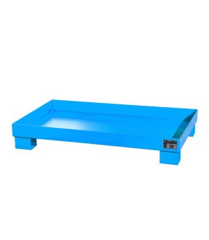 Auffangwanne 74 l, 1300×800×195 mm, Stahl lackiert, RAL 5012