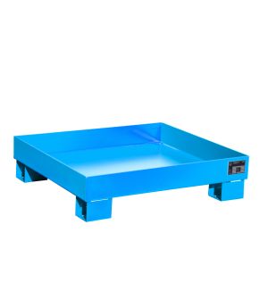 Auffangwanne 68 l, 900×800×220 mm, Stahl lackiert, RAL 5012 