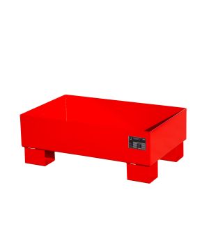 Auffangwanne 65 l, 800×500×290 mm, Stahl lackiert, RAL 3000 