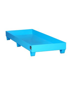 Auffangwanne 217 l, 1800×800×275 mm, Stahl lackiert, RAL 501