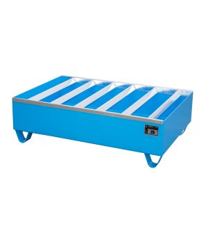 Auffangwanne 224 l, 1200×800×360 mm, Stahl lackiert, RAL 501