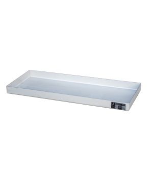 Auffangwanne 12 l, 940×370×60 mm, Stahl gebeizt