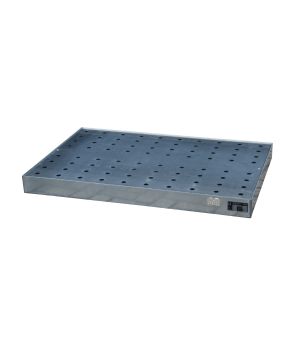 Auffangwanne 71 l, 1200×800×100 mm, Stahl verzinkt
