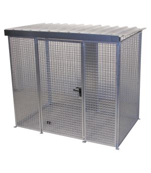 Gasflaschen-Container GFC-M3/D, für 60 Gasflaschen, 2400×150