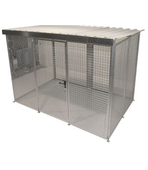 Gasflaschen-Container GFC-M5/D, für 104 Gasflaschen, 3100×21