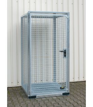 Gasflaschen-Container GFC-E/G M0, für 16 Gasflaschen, 1085×1