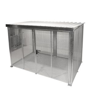 Gasflaschen-Container GFC-M5/D-DF, für 104 Gasflaschen, 3100