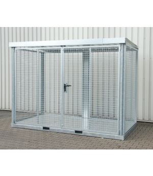 Gasflaschen-Container GFC-E/T M4, für 78 Gasflaschen, 3180×1