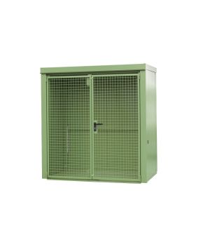 Gasflaschen-Container GFC-B M1, für 30 Gasflaschen, 2120×121