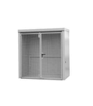 Gasflaschen-Container GFC-B M1, für 30 Gasflaschen, 2120×121