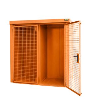 Gasflaschen-Container GFC-B/W M1, für 26 Gasflaschen, 2120×1