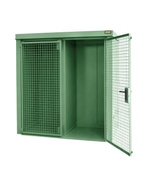 Gasflaschen-Container GFC-B/W M1, für 26 Gasflaschen, 2120×1