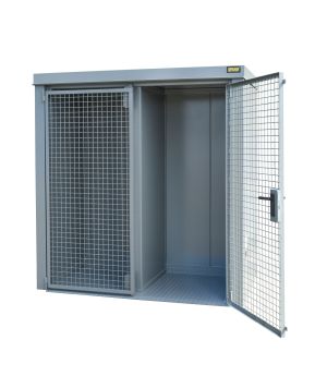 Gasflaschen-Container GFC-B/W M1, für 26 Gasflaschen, 2120×1