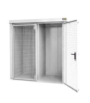 Gasflaschen-Container GFC-B/W M1, für 26 Gasflaschen, 2120×1