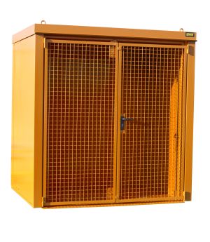 Gasflaschen-Container GFC-B M2, für 40 Gasflaschen, 2125×161