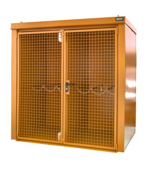 Gasflaschen-Container GFC-B/W M2, für 35 Gasflaschen, 2125×1
